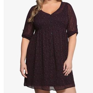 Torrid Animal Print shirt dress 1 14/16